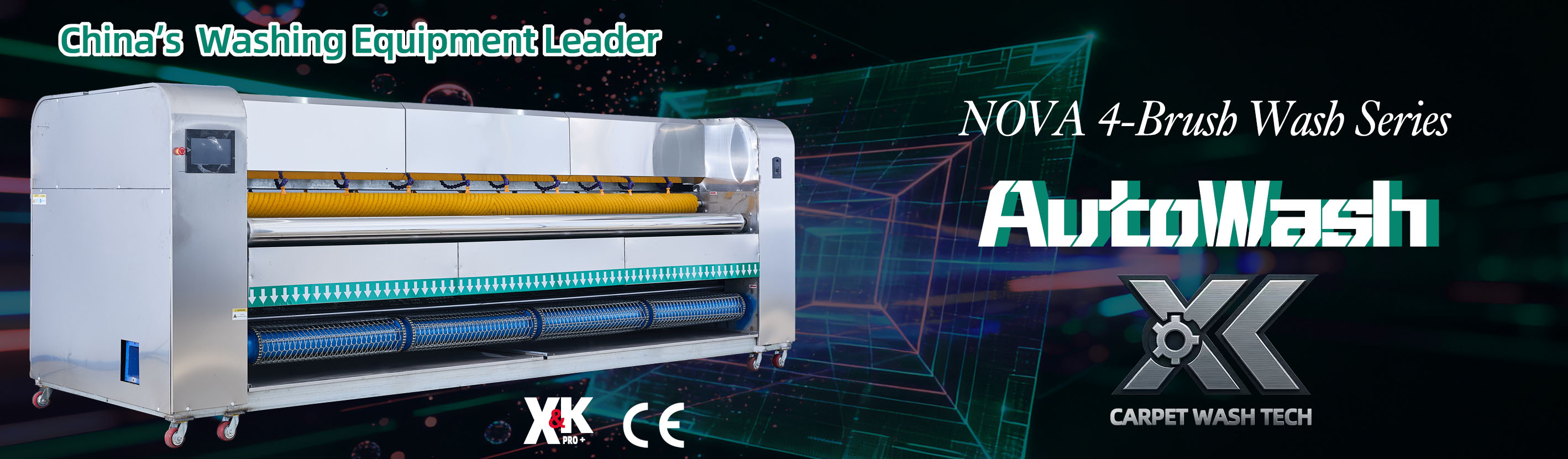 Gelişmiş özellikleriyle benzersiz bir halı yıkama deneyimi sunuyor.