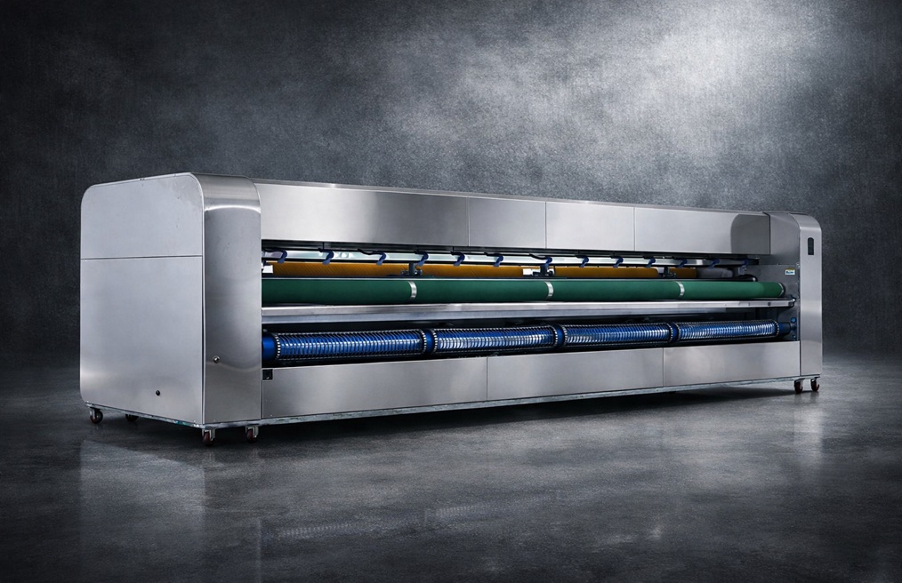 Otomatik Halı Toz Alma ve Yıkama Makinesi (4 Fırçalı Disk)